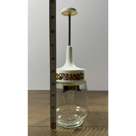 Vintage GEMCO SPICE OF LIFE Chopper w/Glass Jar Stainless Steel Blade - Picture 9 of 9